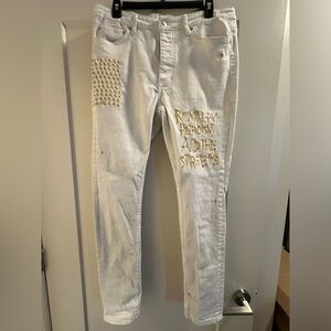 KAUBI CHITCH 23 TRU WHITE MENS JEANS